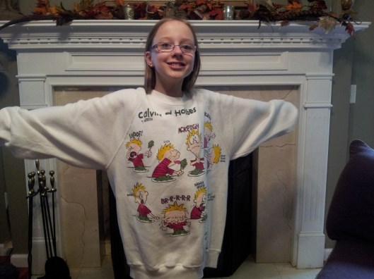 calvin & hobbes sweatshirt