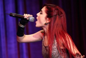 Ariana Grande singing